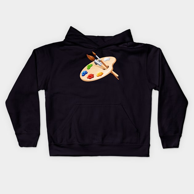 palette Kids Hoodie by I-Heart-All